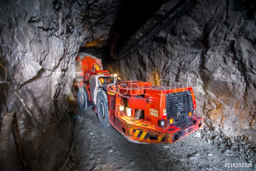 Picture of Loading truck with gold ore